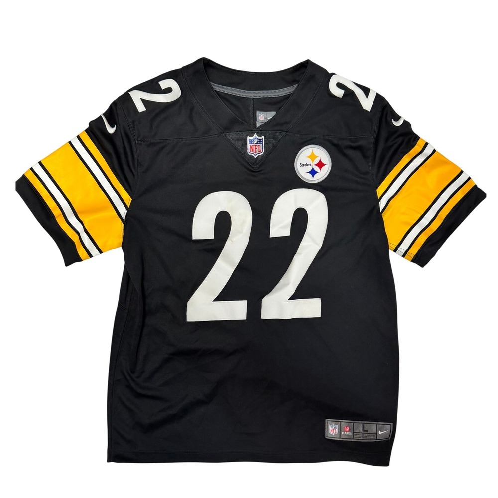 Nike Pittsburgh Steelers Najee Harris 22 Jersey Mens Large Black NFL